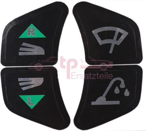 Kit targhette adesive luci - , e