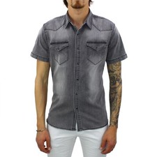 Camicia di Jeans Uomo Manica