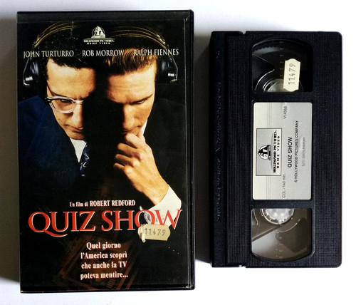 Vhs quiz show film drammatico - vhs,