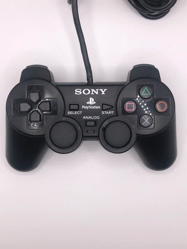 Controller ps2 midnight black - controller,