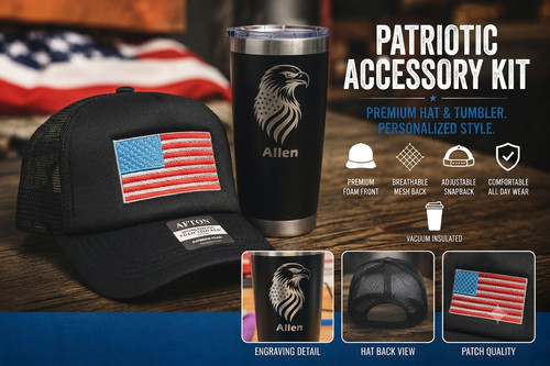 Set regalo budget - set, patriottico