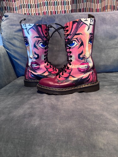 Pop art vintage martens - dr,