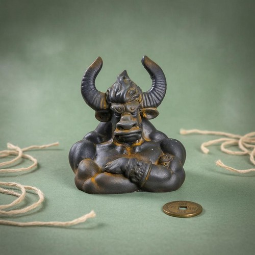Busto del demone - busto, toro