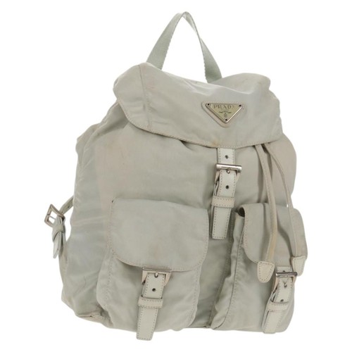 Zaino prada nylon grigio - nylon,