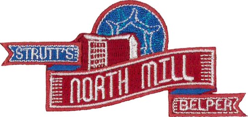 Belper north mill embroidered - north,