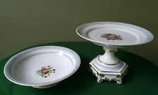 Coupe et Compotier XIX ème en