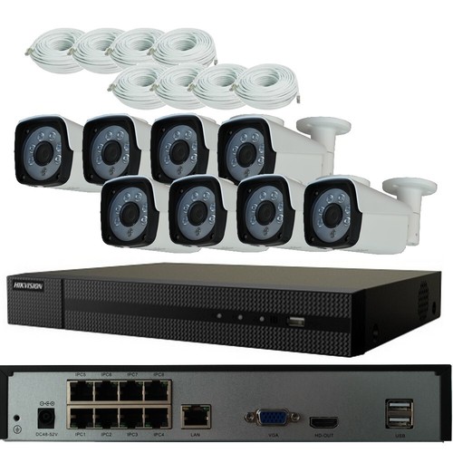 Kit videosorveglianza poe 8 - kit,