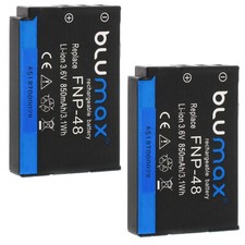 2x Blumax batteria per Fuji