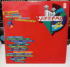 SANREMO '85 DOPPIO DISCO 33 GIRI LP 12'