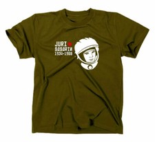 Maglietta Juri Gagarin cosmonauta Yuri astronauta CCCP DDR URSS URSS sovietico Yuri