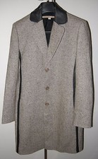 CAPPOTTINO DONNA in LANA CON INSERTI IN PELLE  - DONNA GAY - Taglia 38 -