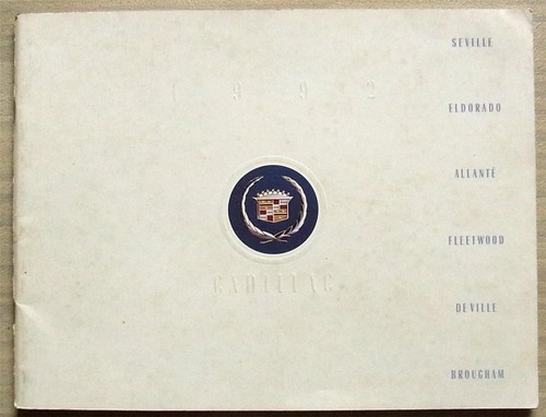 Brochure vendita cadillac - vendita,