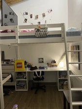 letto a soppalco Ikea con