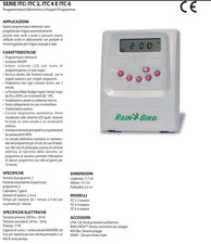 RainBird ITC-4  Zone Centralina Irrigazione 