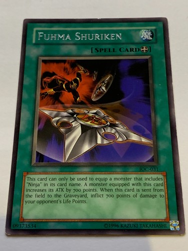 Ioc 031 fuhma shuriken rara - shuriken,