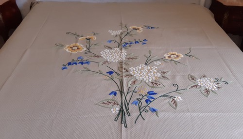 Copriletto matrimoniale - , in