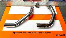 Harley Davidson collettori di scarico para calore cromati Sportster fino al 2013