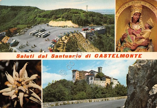 Cartolina castelmonte - cartolina,