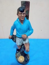 Rara Bottiglia Di Liquore In Ceramica  Anni 70 A Forma Di Calciatore made italia