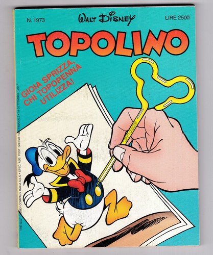 Fumetto topolino walt disney - topolino,