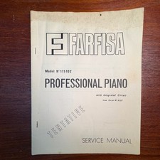 Vintage farfisa pianoforte - vintage,