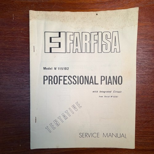 Vintage farfisa pianoforte - vintage,