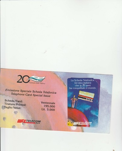 Folder scheda telefonica - scheda,