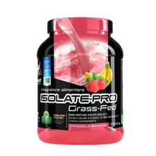 Net Integratori ISOLATE-PRO Proteine Isolate con EAA e BCAA -FRAGOLA BANANA 700g