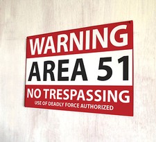 Area 51 No Trespassing Roswell