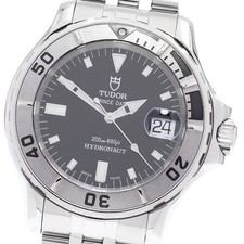 Orologio Uomo Automatico TUDOR Prince Date Hydronaut 89190P Quadrante Nero_882623