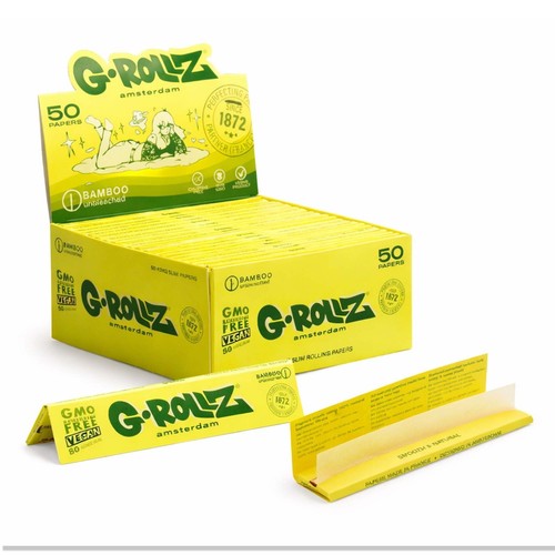 Cartine rollz bambù - g-rollz, in