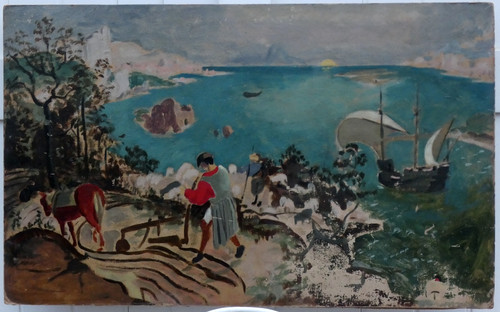 Grande belle peinture - grande, &
