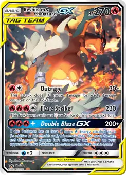 Reshiram charizard - reshiram, gx