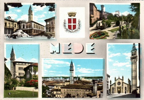 Pavia mede vedutine saluti - pavia,