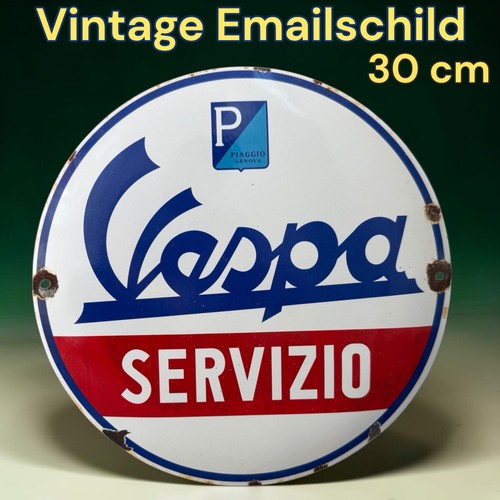 Insegna pubblicitaria smaltata - insegna,