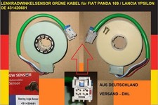 SENSORE ANGOLO VOLANTE CAVO VERDE per FIAT PANDA 169 / LANCIA YPSILON OE 431420681