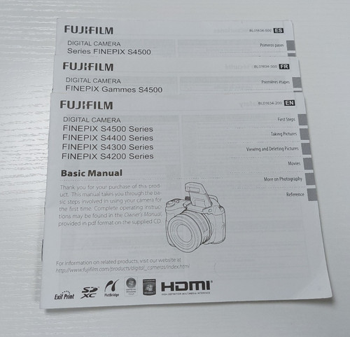 Fujifilm finepix serie s4500 - finepix,