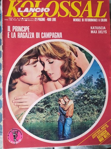 Fotoromanzo lancio kolossal - kolossal, n