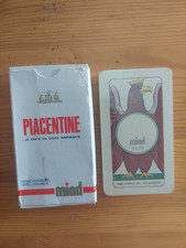 carte da gioco piacentine miad 1960 rare