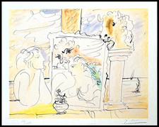 Pablo picasso litografia - pablo,