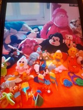 pupazzi di peluche varie misure 