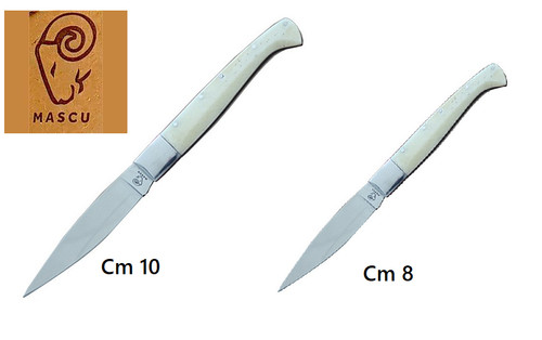 Coltello mascu pattada bianco - mascu,