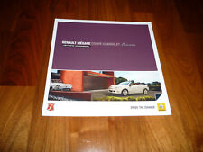 Brochure Renault Megane Coupè - Cabrio FLORIDE 02/2011