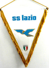 GAGLIARDETTO CALCIO SS LAZIO 1973/74 CAMPIONE PENNANT FOOTBALL WINPEL VINTAGE