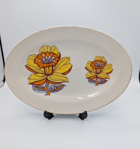 Flower power floral - flower, oval