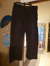 Jeans uomo larghi hip hop nero