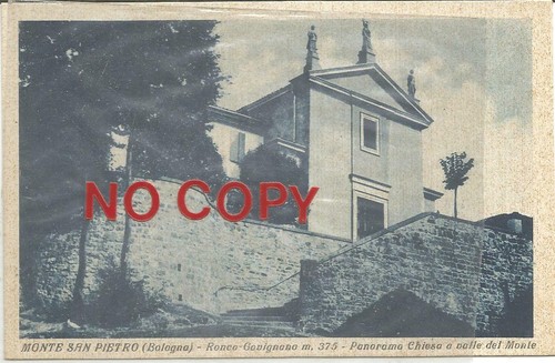 Monte san pietro 1920 ronca - monte,