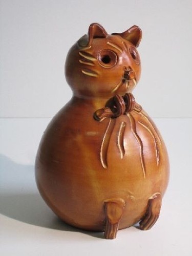Salvadanaio terracotta figura
