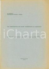 1973 Zef MIRDITA Christentum und seine Verbreitung in DARDANIEN *Opuscolo