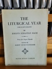 * JS Bach, ed Riemenschneider